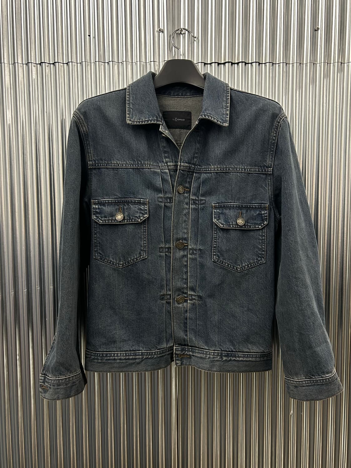 ILCORSO 베이직 데님 자켓 상품이미지2