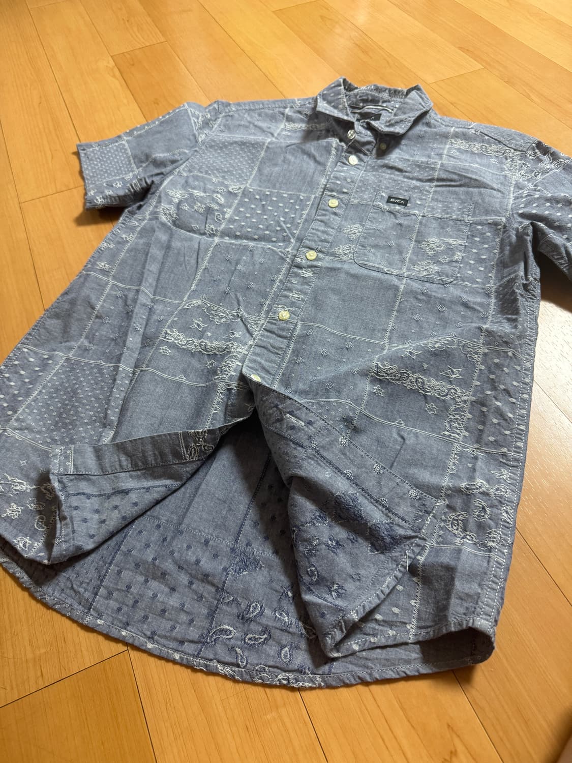 RVCA 루카 (서프 브랜드) 하프셔츠 상품이미지5