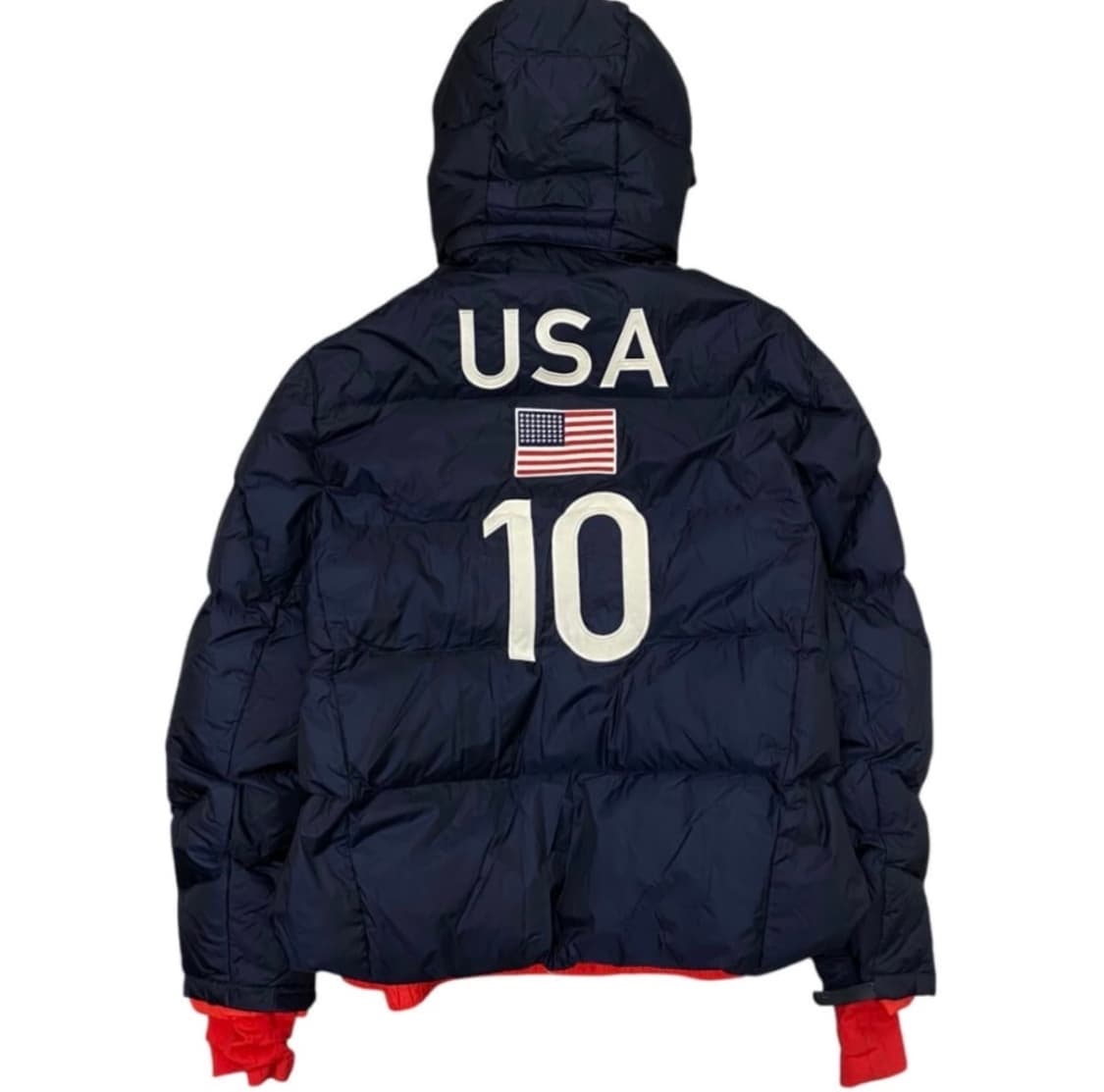 폴로 랄프로렌 빅포니 성조기 네이비 패딩 XL 상품이미지2