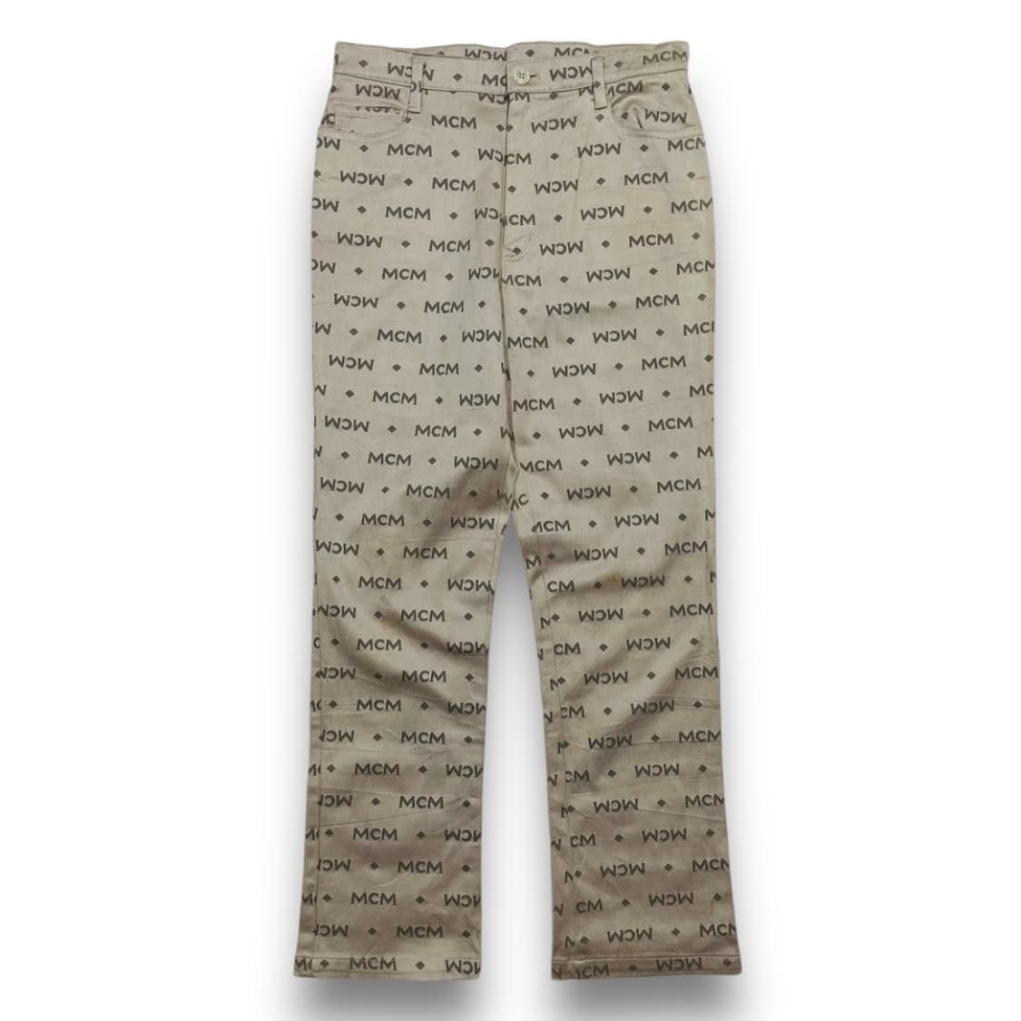 MCM 시그니처 멀티 로고 빈티지 팬츠 상품이미지1
