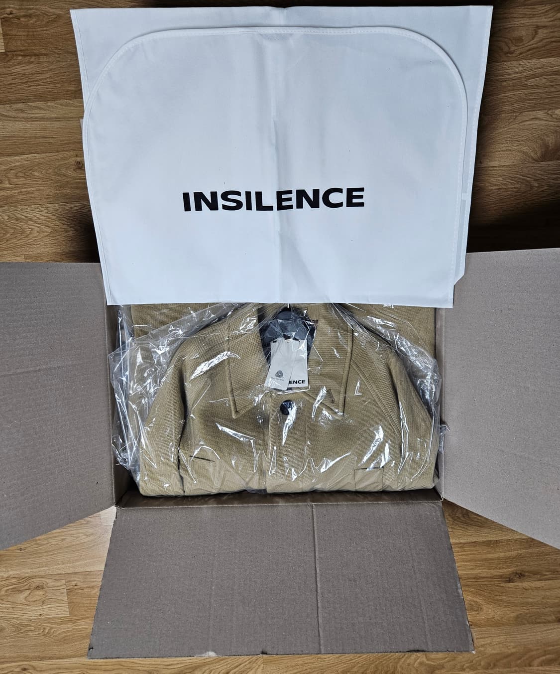 인사일런스 오버사이즈 발마칸 코트 BEIGE 상품이미지6