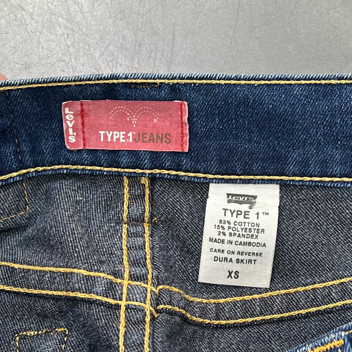  리바이스 데님 스커트 y15957 상품이미지7