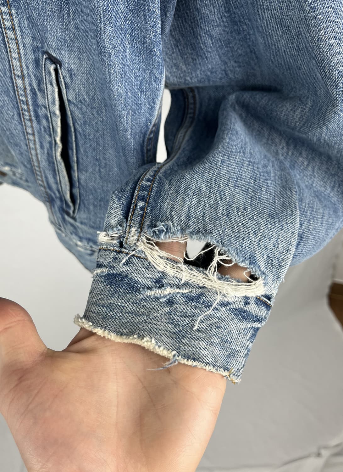 00s Levi's 데님 자켓 상품이미지2