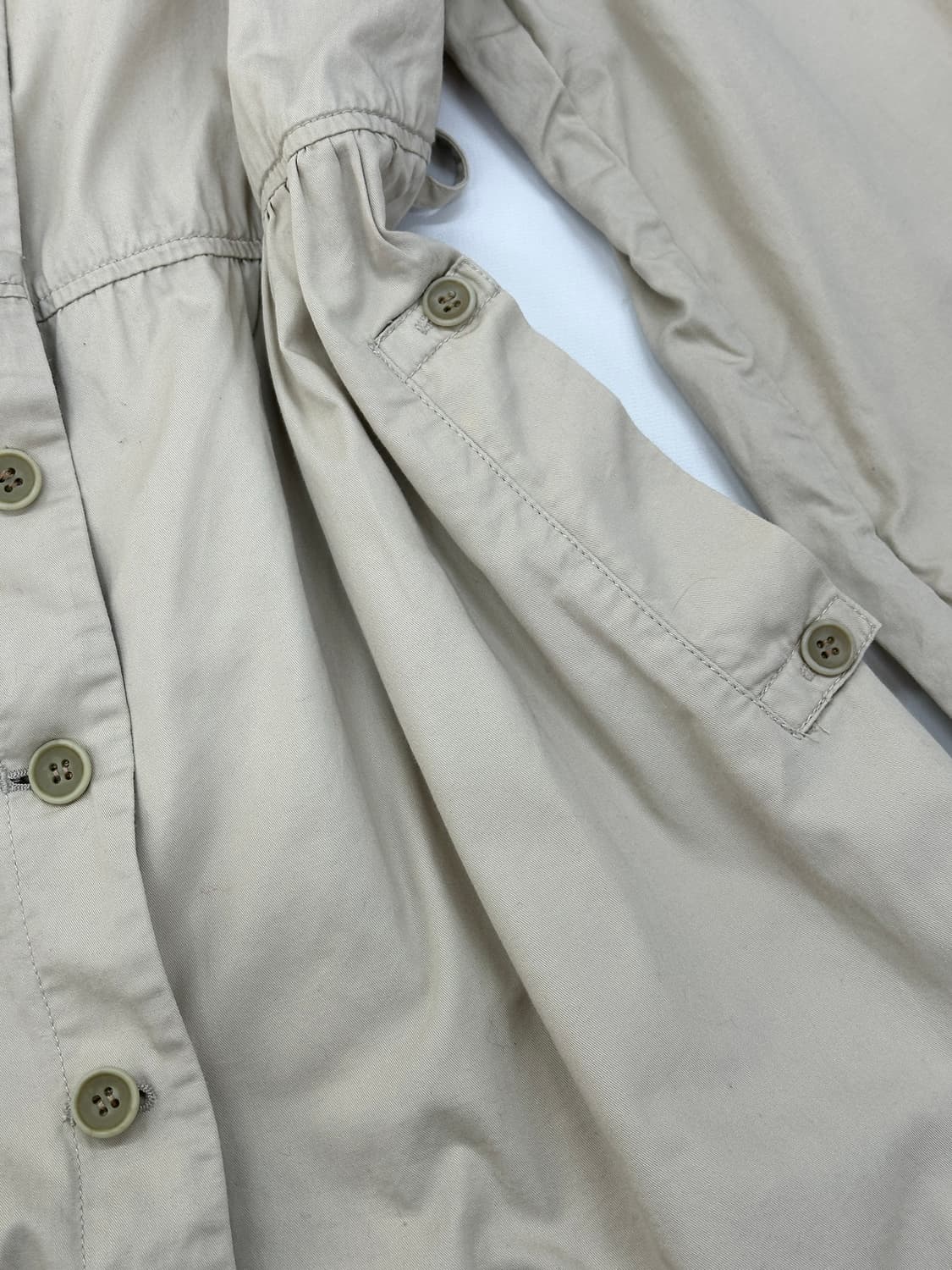 ❄️사와코의 트렌치 코트 원피스❄️ 셔츠 베이비돌 러블리 그런지  상품이미지6