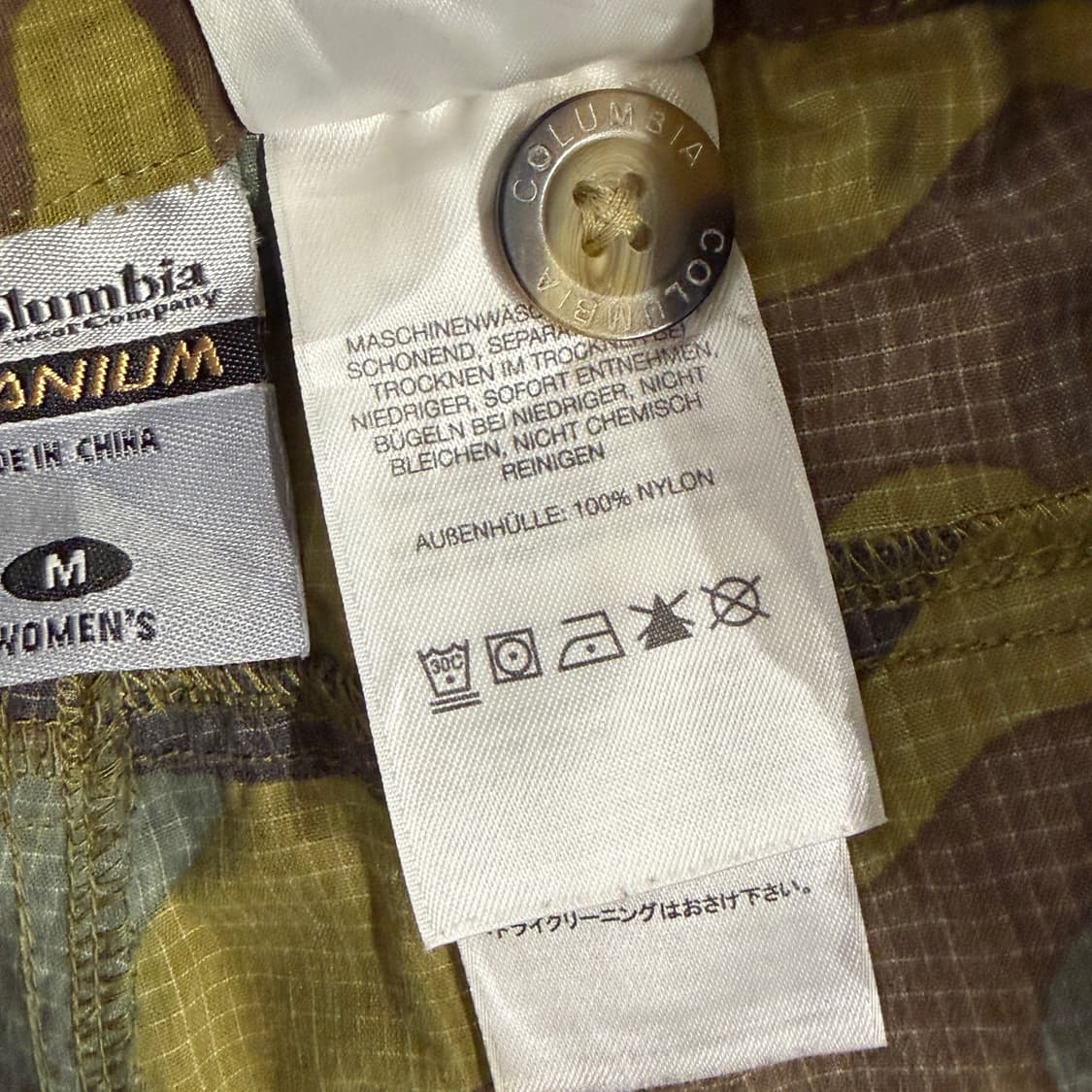 [M] 컬럼비아 카모 팬츠 2way  상품이미지9