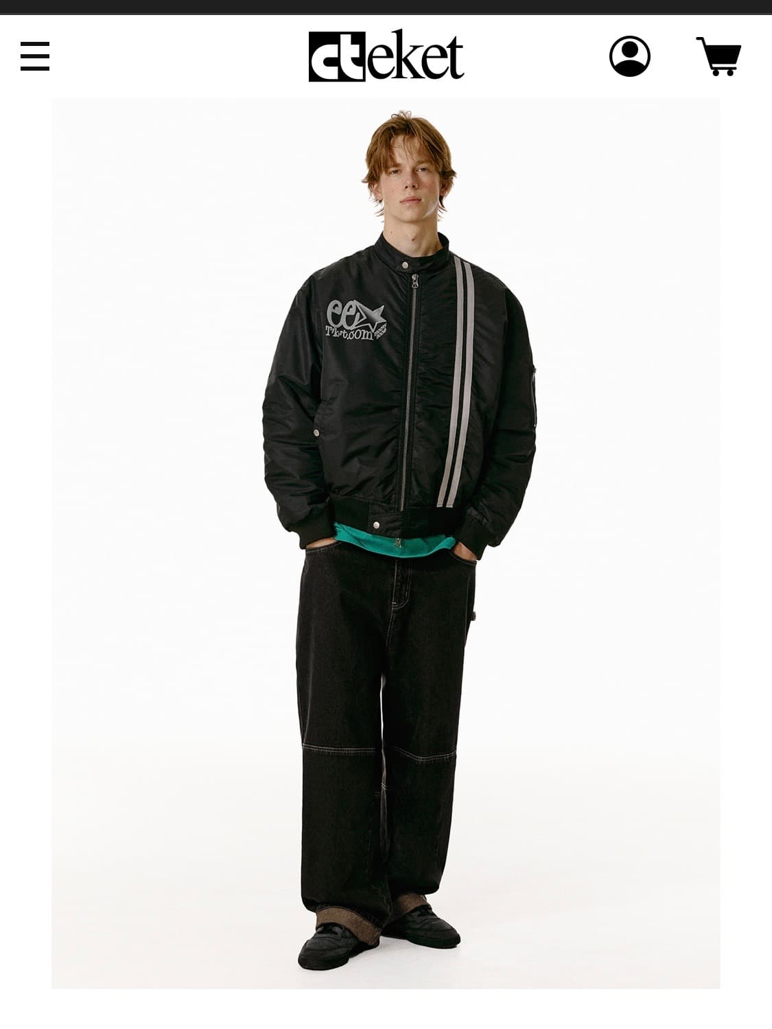 테켓 ee Electric MA-1 자켓 상품이미지2