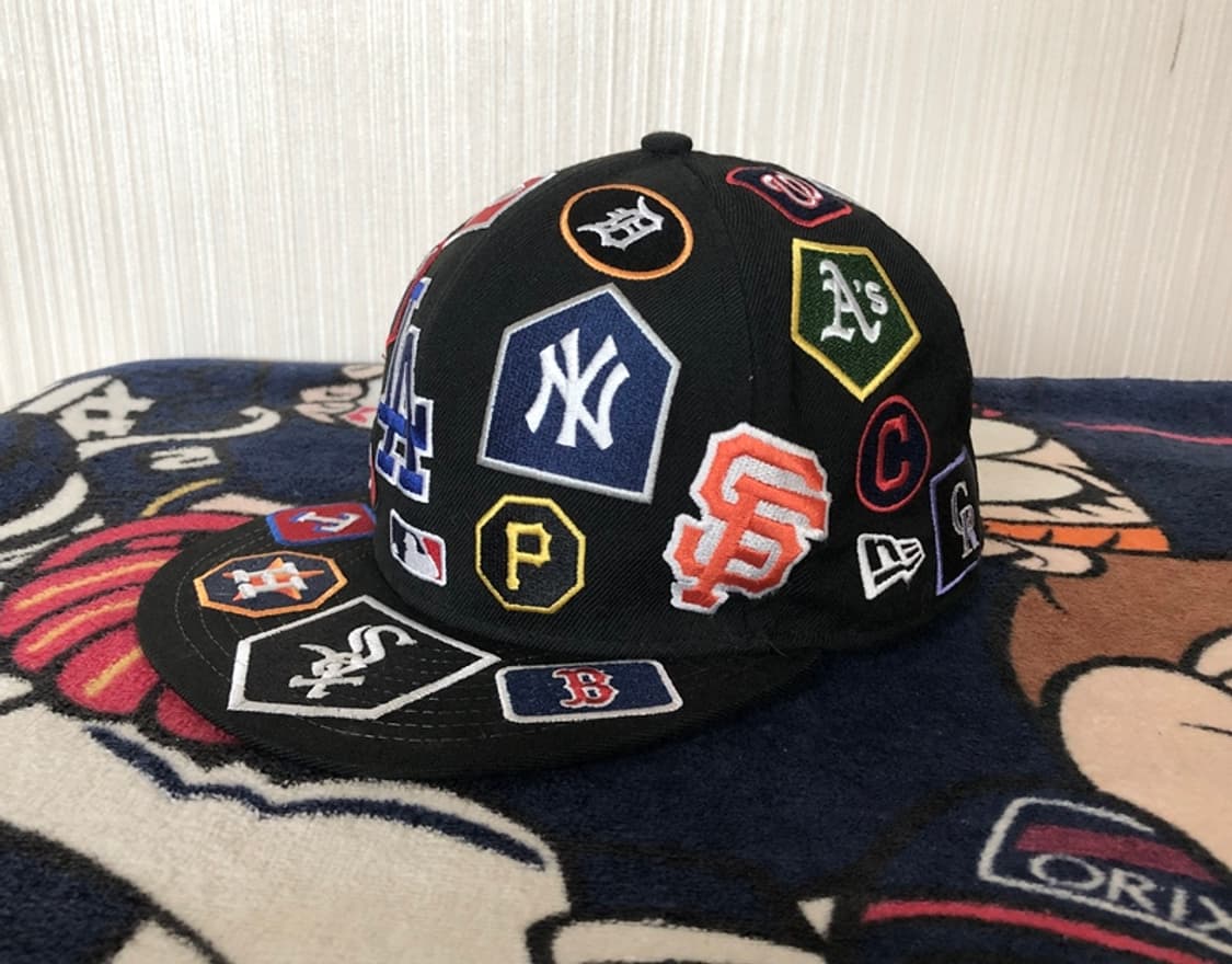 뉴에라 5950 MLB 올 오버 스냅백/블랙 7 3/8(58.7cm) 상품이미지2