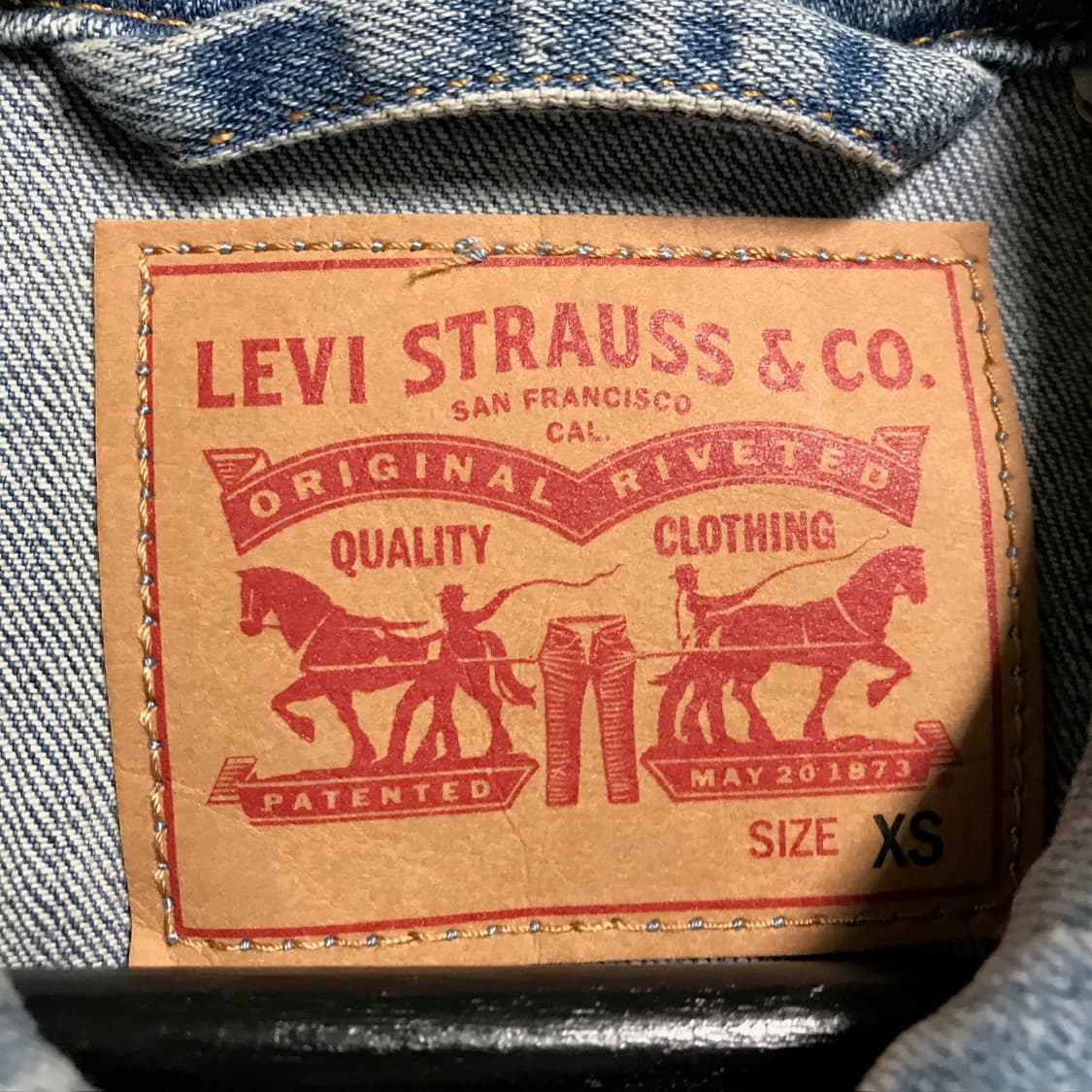 리바이스 데님 자켓 XS 상품이미지4