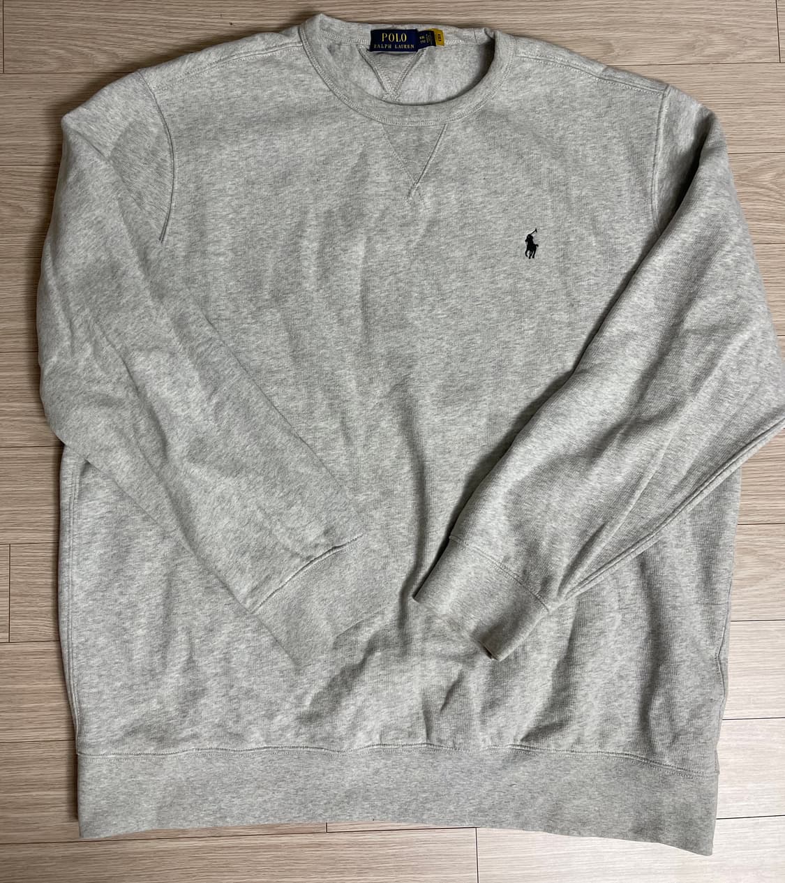 폴로 랄프로렌 그레이 맨투맨 상품이미지2