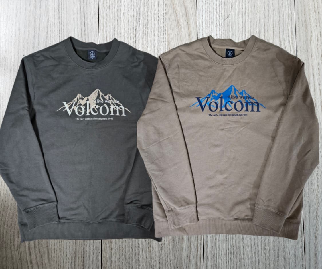 볼컴맨투맨2벌 상품이미지1