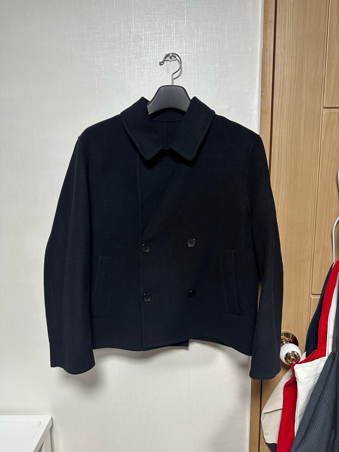 유니클로 더블페이스쇼트코트 상품이미지2