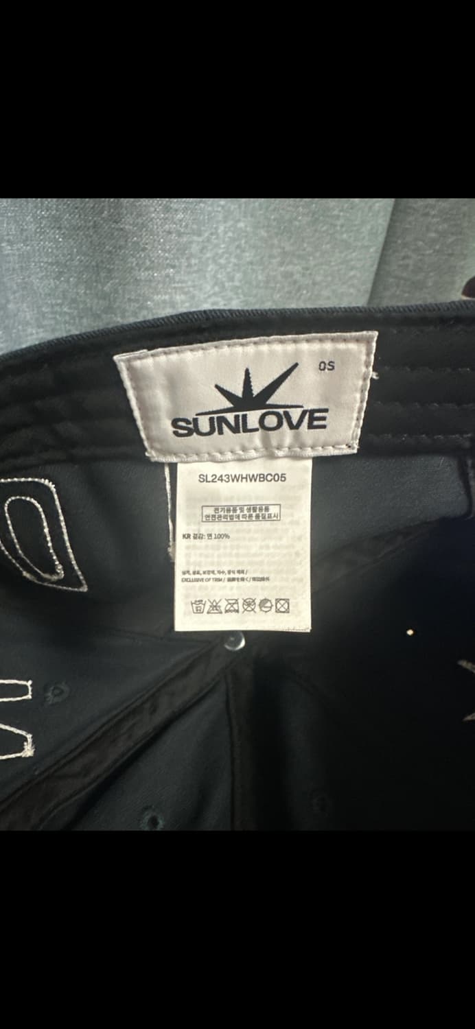 썬러브 SUNLOVE 네이비 볼캡 상품이미지5