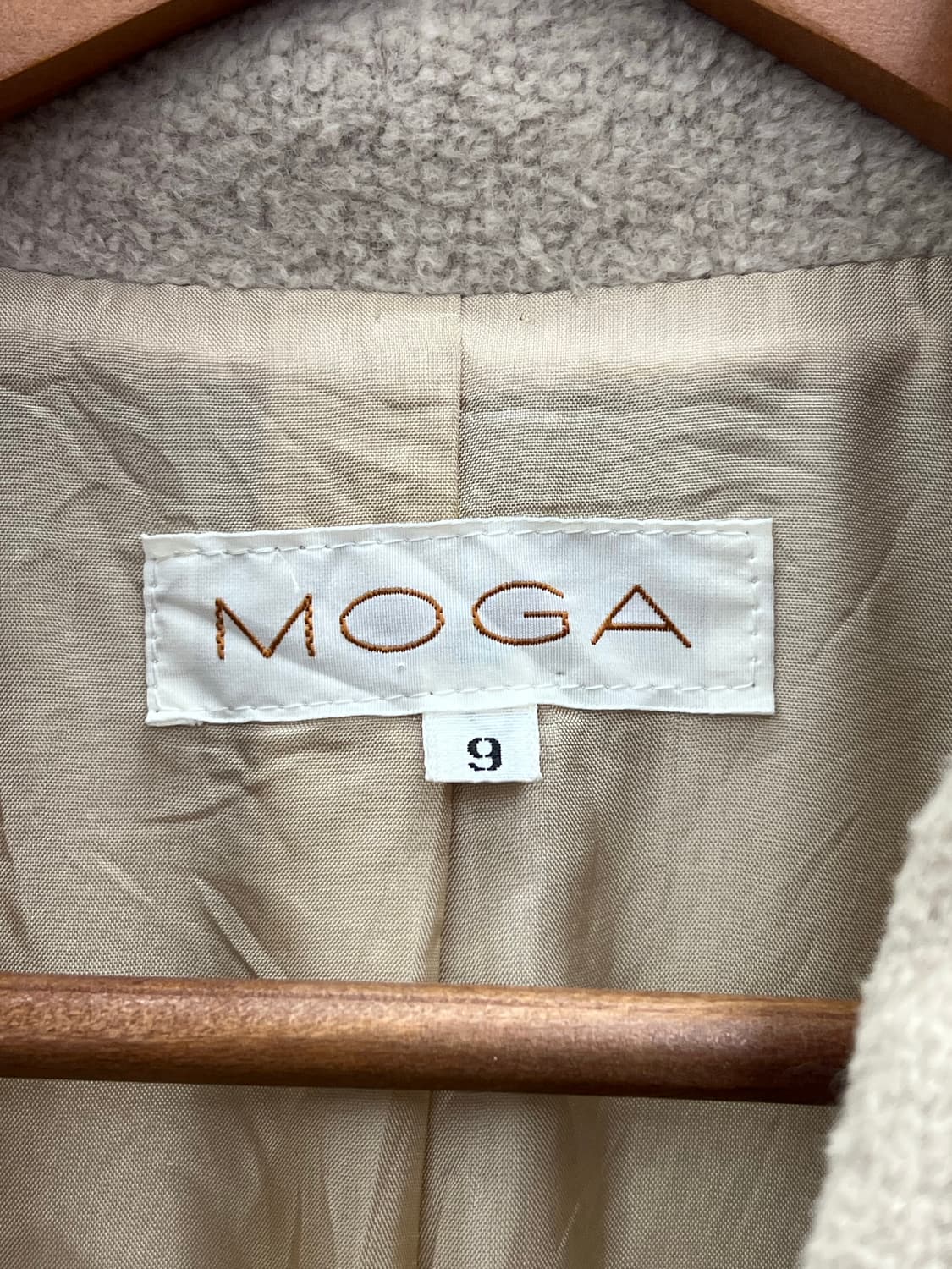 Japanese Vintage 미니멀 울 맥시 코트  상품이미지3