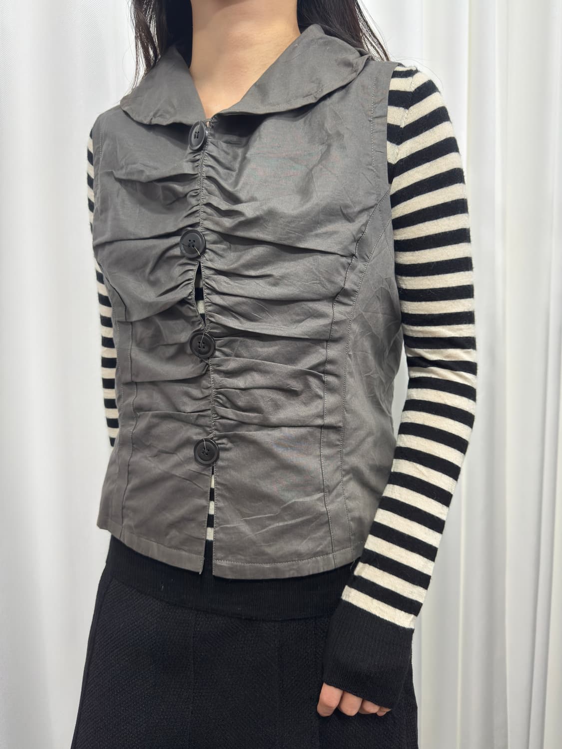 stripe wool knit 상품이미지5