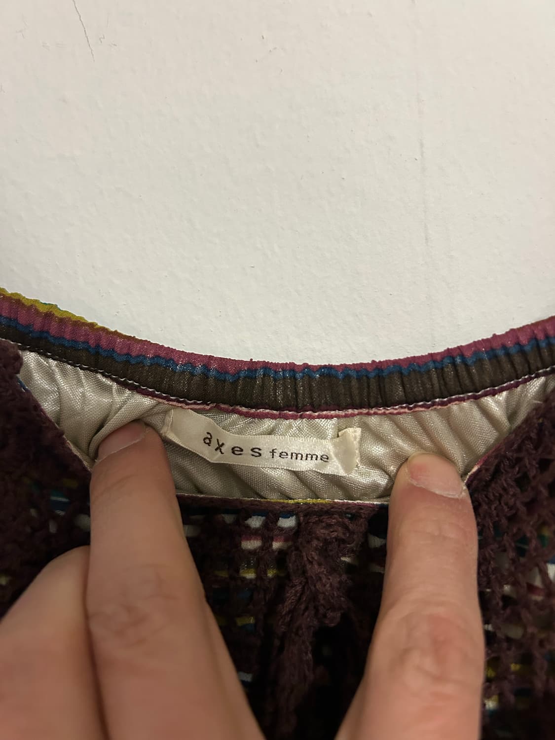 엑시즈팜 모리걸 스트라이프 크로셰  레이스 캉캉 원피스 상품이미지2