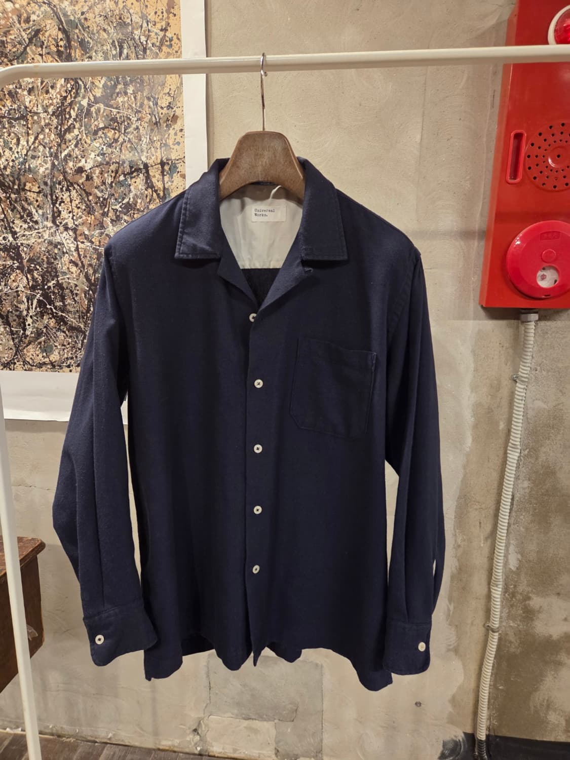 유니버셜 웍스 오픈칼라넥 셔츠  상품이미지8