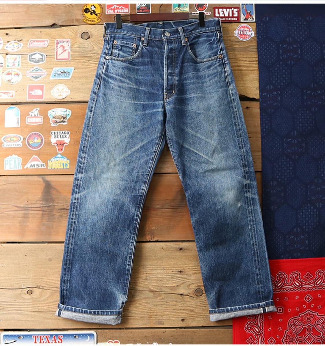 일본판 90s levis 리바이스 LVC 503BXX 빅E 셀비지 데님  상품이미지2