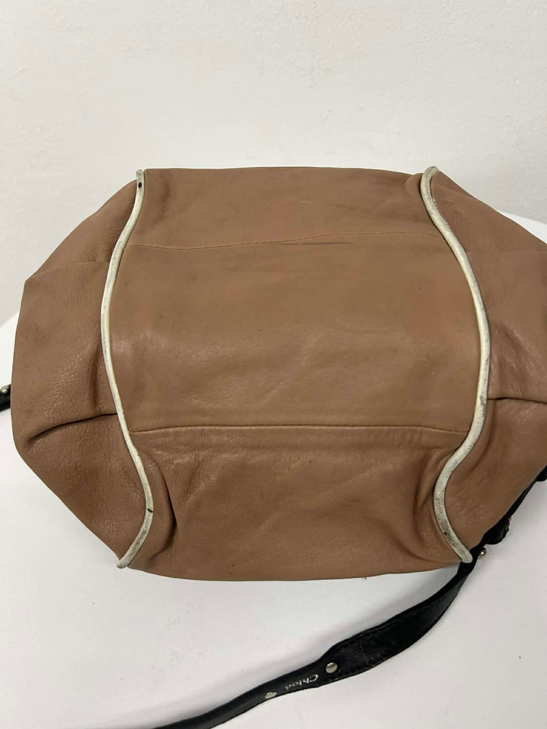 끌로에 가죽 투톤 투웨이 숄더백 크로스백 상품이미지4