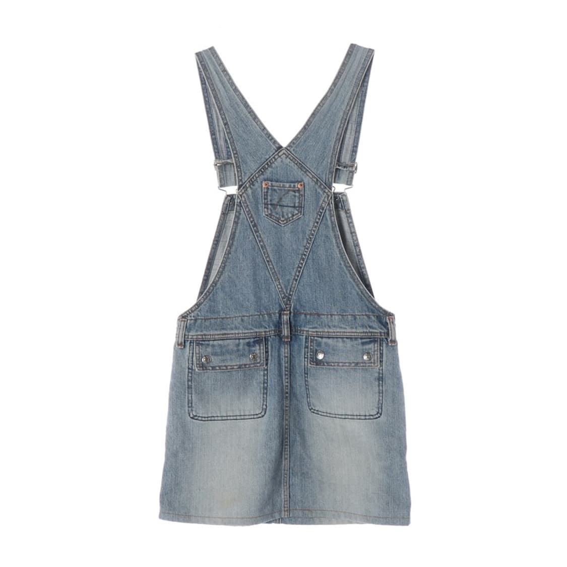GUESS JEANS 데님 오버롤 원피스 스커트 상품이미지2