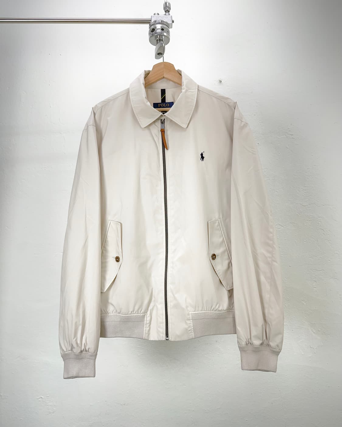 폴로 랄프로렌 오트밀 패커블 폴리쉘 보머 자켓 상품이미지1