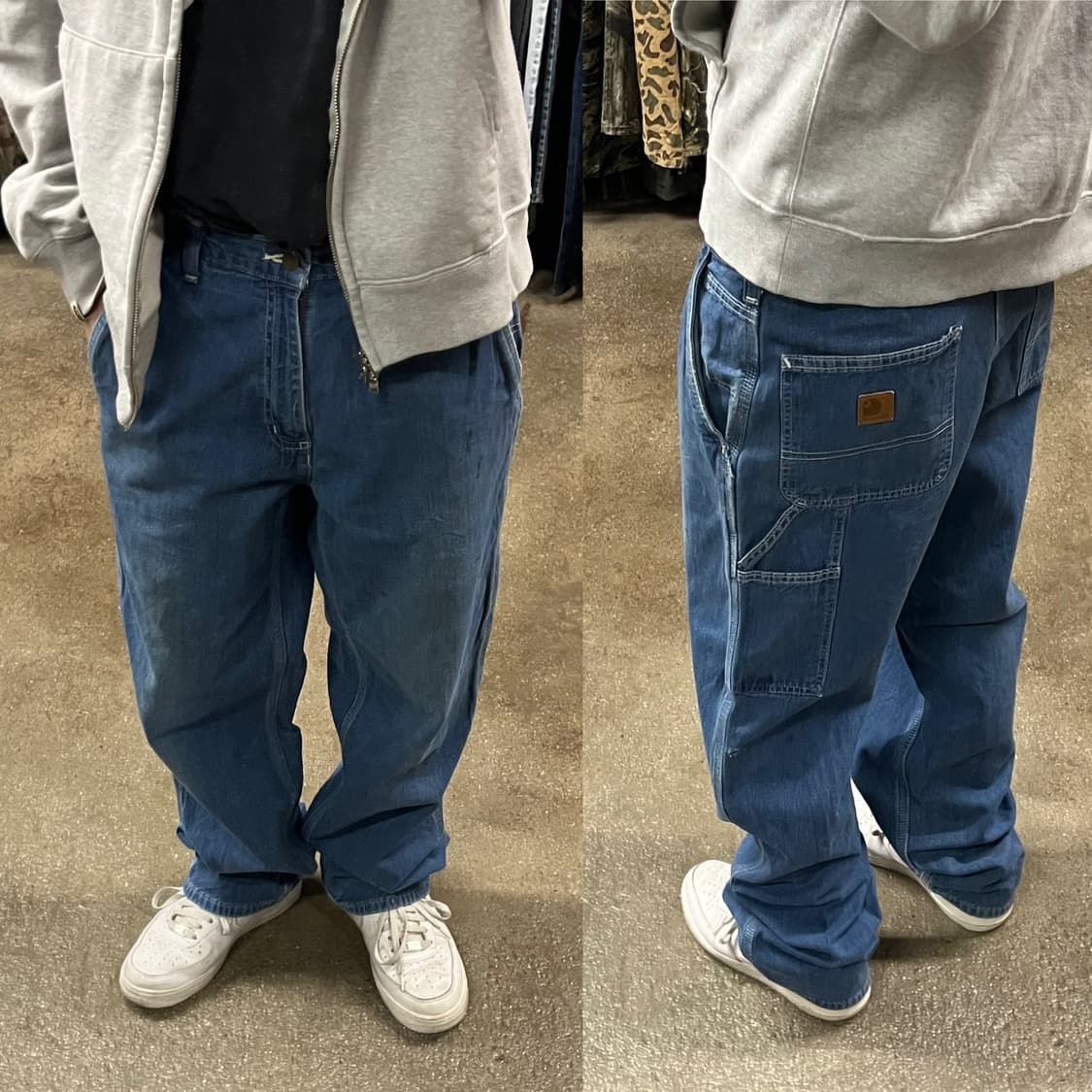 Carhartt  데님 카펜터 팬츠 (33“) 상품이미지1