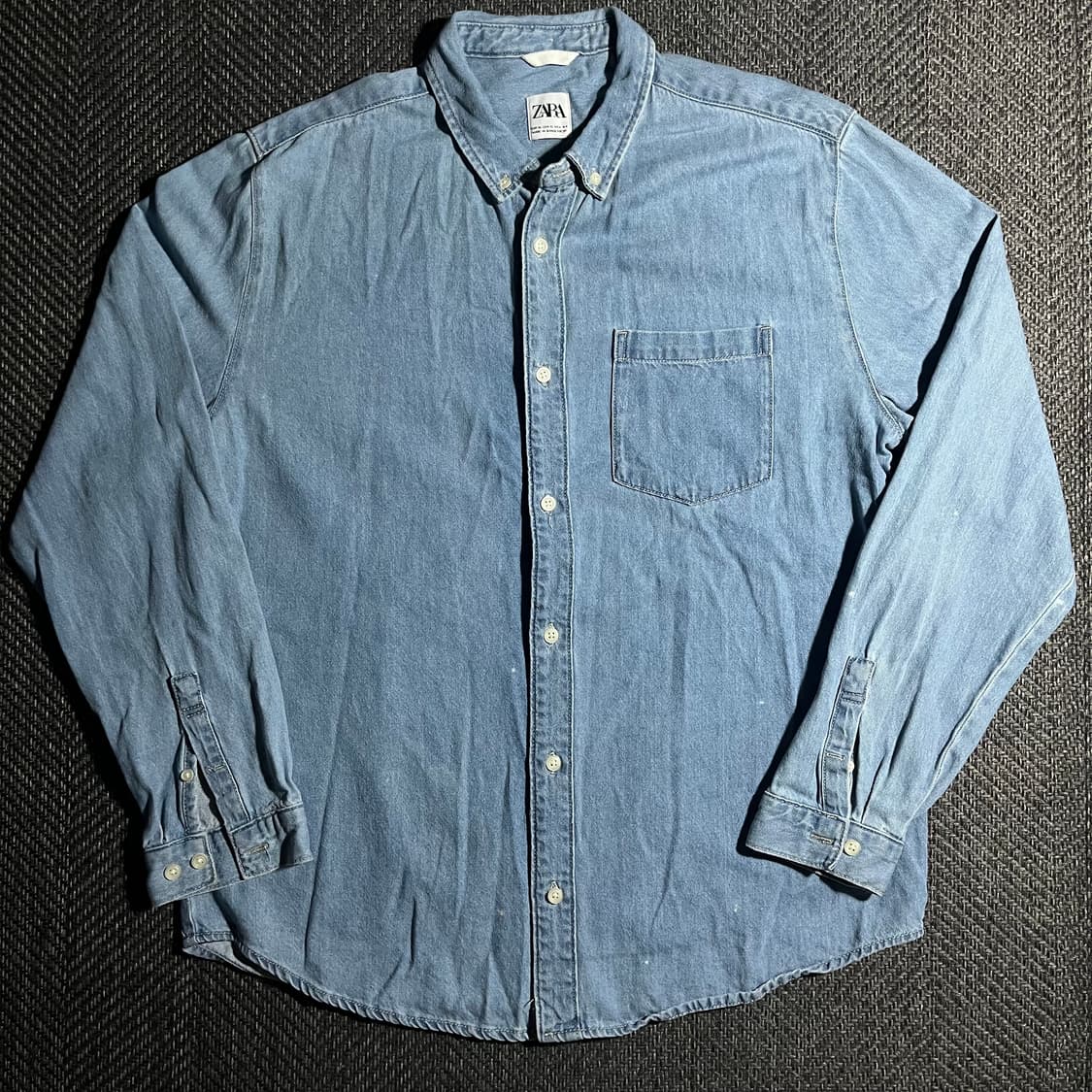 [XL]  ZARA 자라 데님 셔츠 상품이미지2