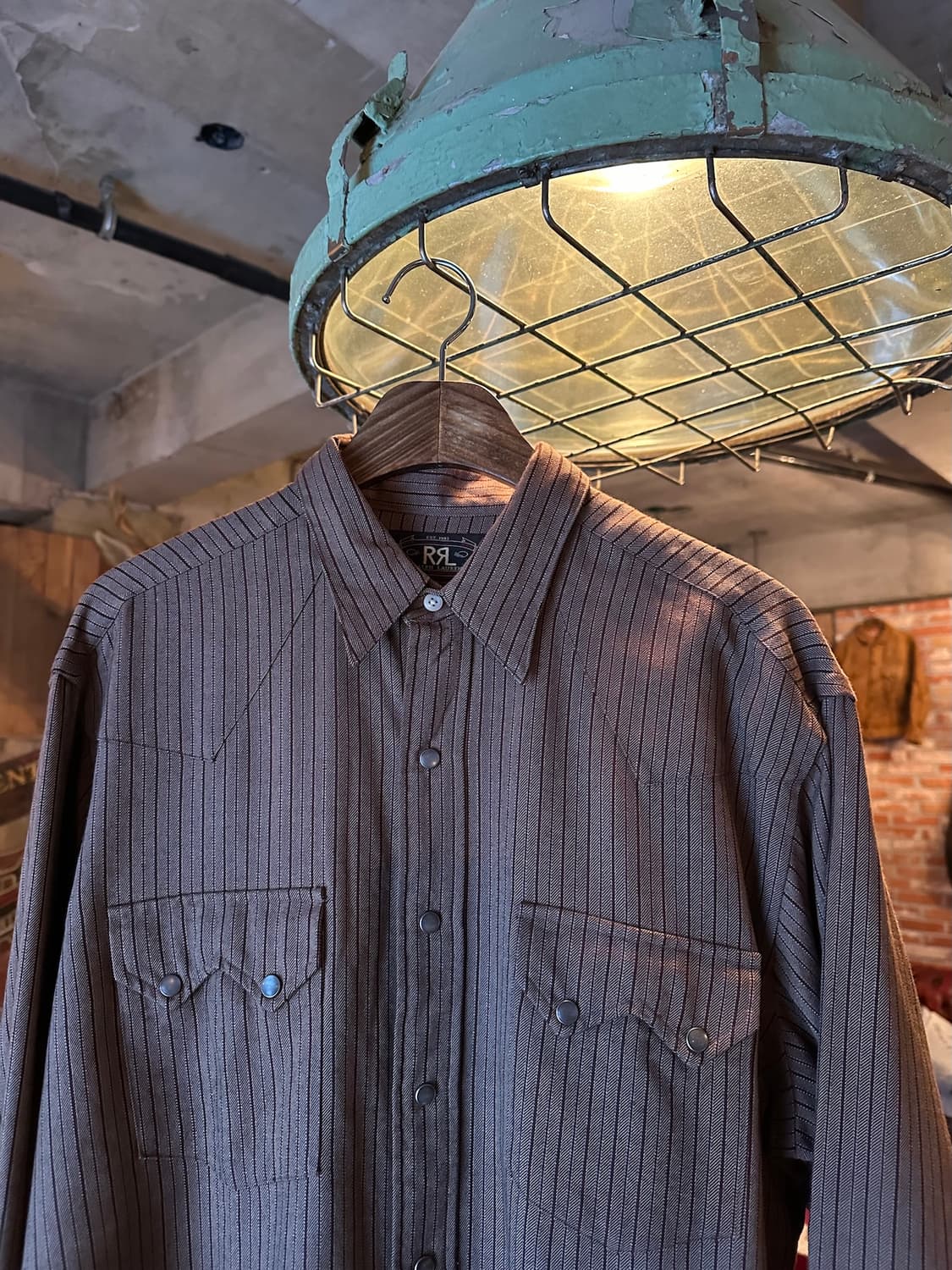 90s 빈티지 더블알엘 RRL 레이온 웨스턴 셔츠 상품이미지4