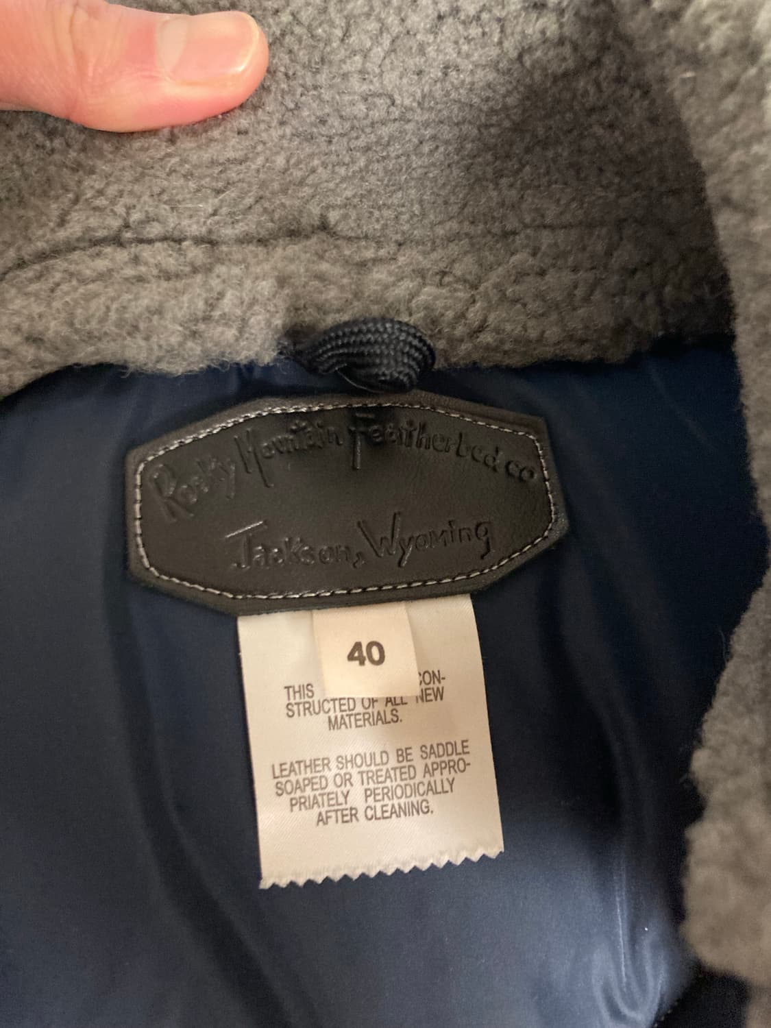 베이프 록키마운틴페더베드 패딩베스트 상품이미지3