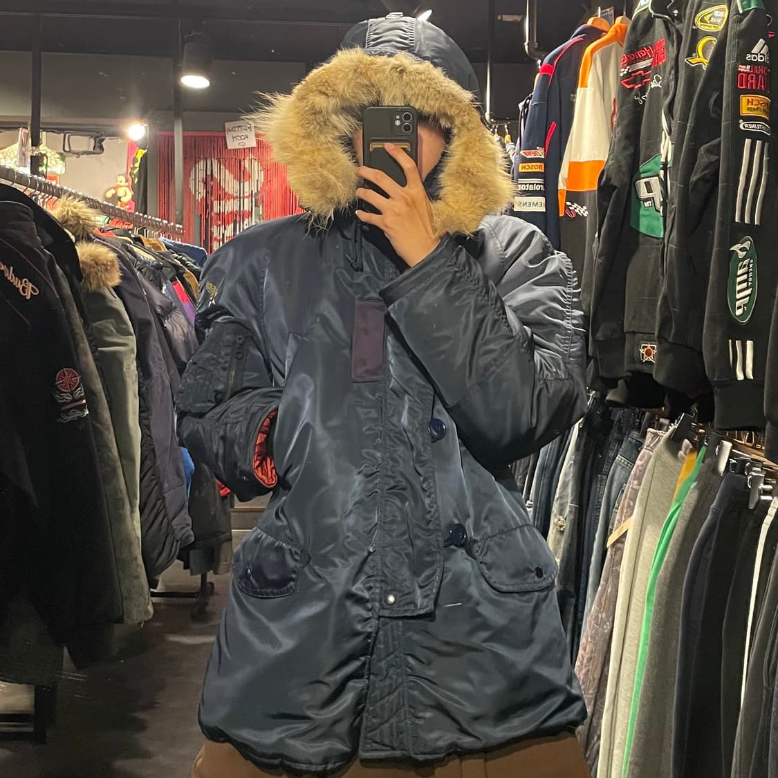 [IM] HOPE MFG 미군 N-3B 네이비 퍼후드 헤비자켓 상품이미지7