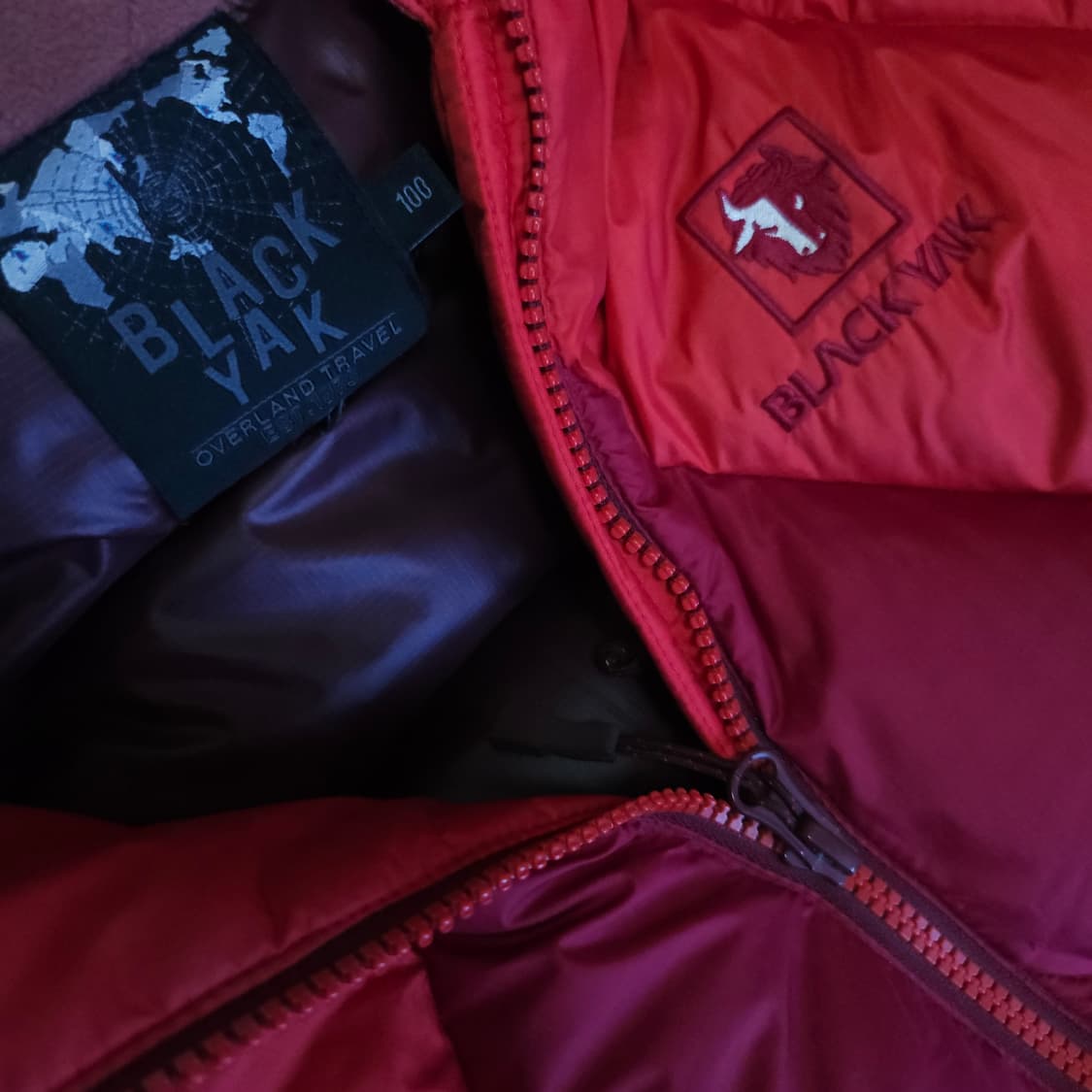 블랙야크 구스다운 패딩잠바 95-100 남여거위털 상품이미지6