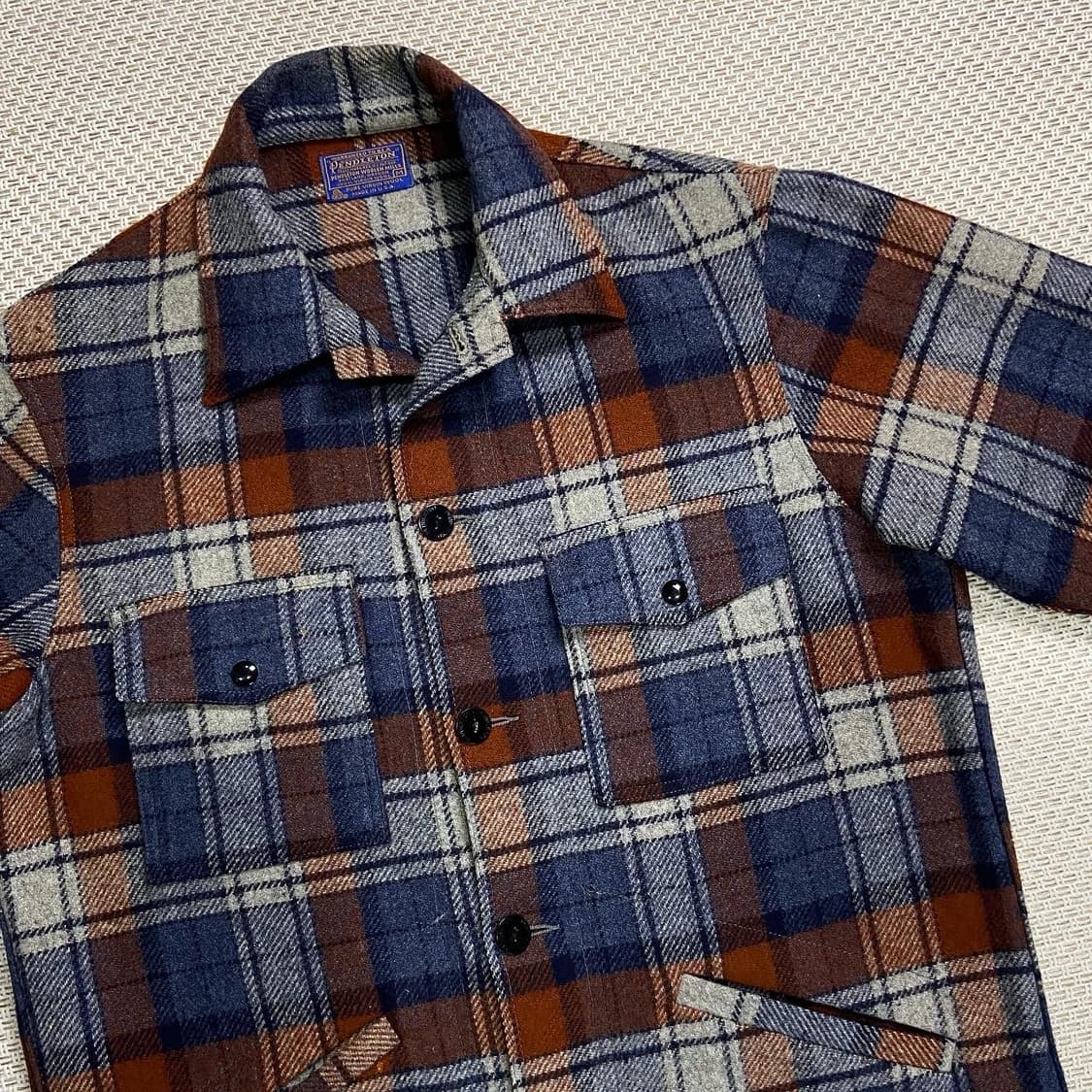 (105-107) 7-80’s 펜들턴 울 크루저 자켓 상품이미지3