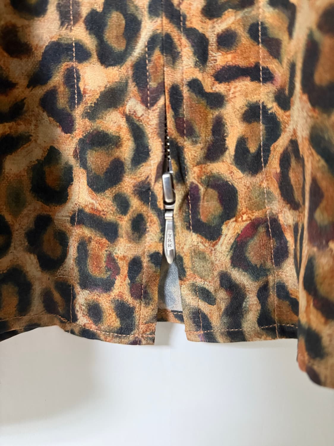마수MASU 레오파드 실크셔츠 / 46 상품이미지4