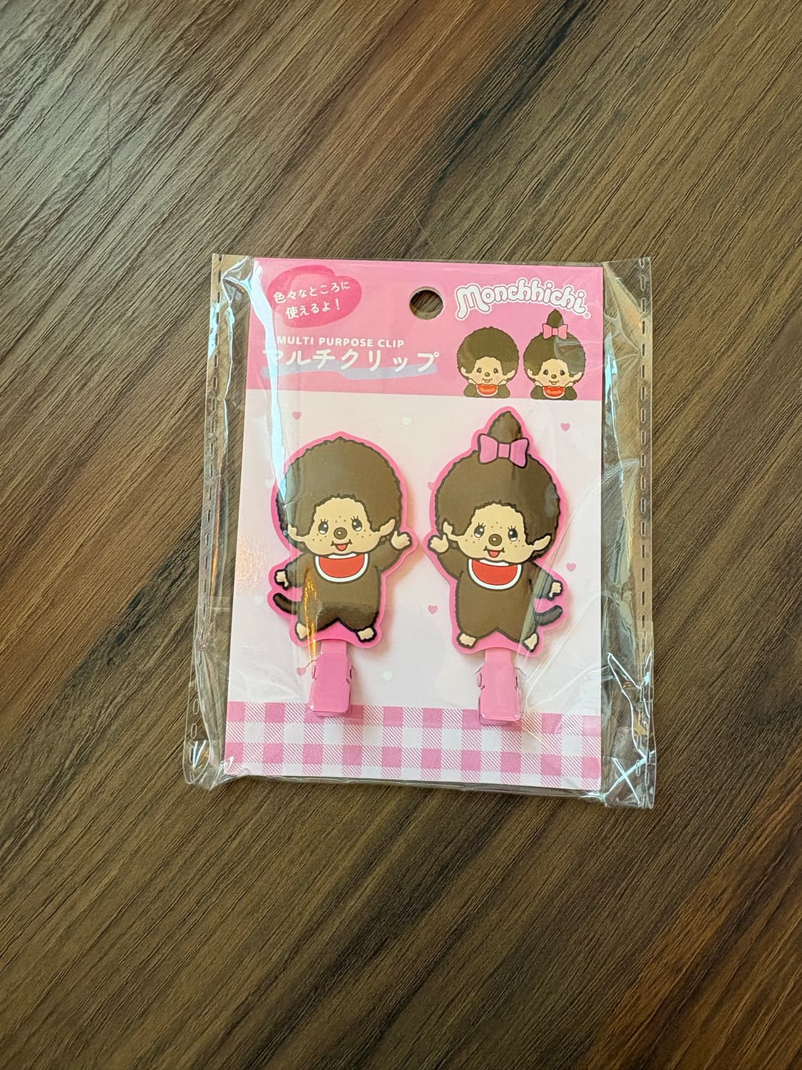 몬치치 멀티 클립(핑크) 상품이미지1