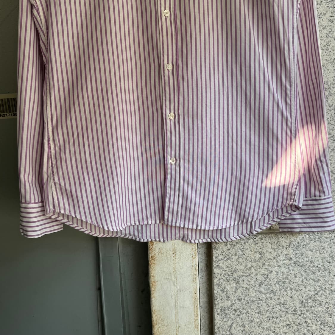 폴로 랄프로렌 포니 로고 스트라이프 셔츠 상품이미지4