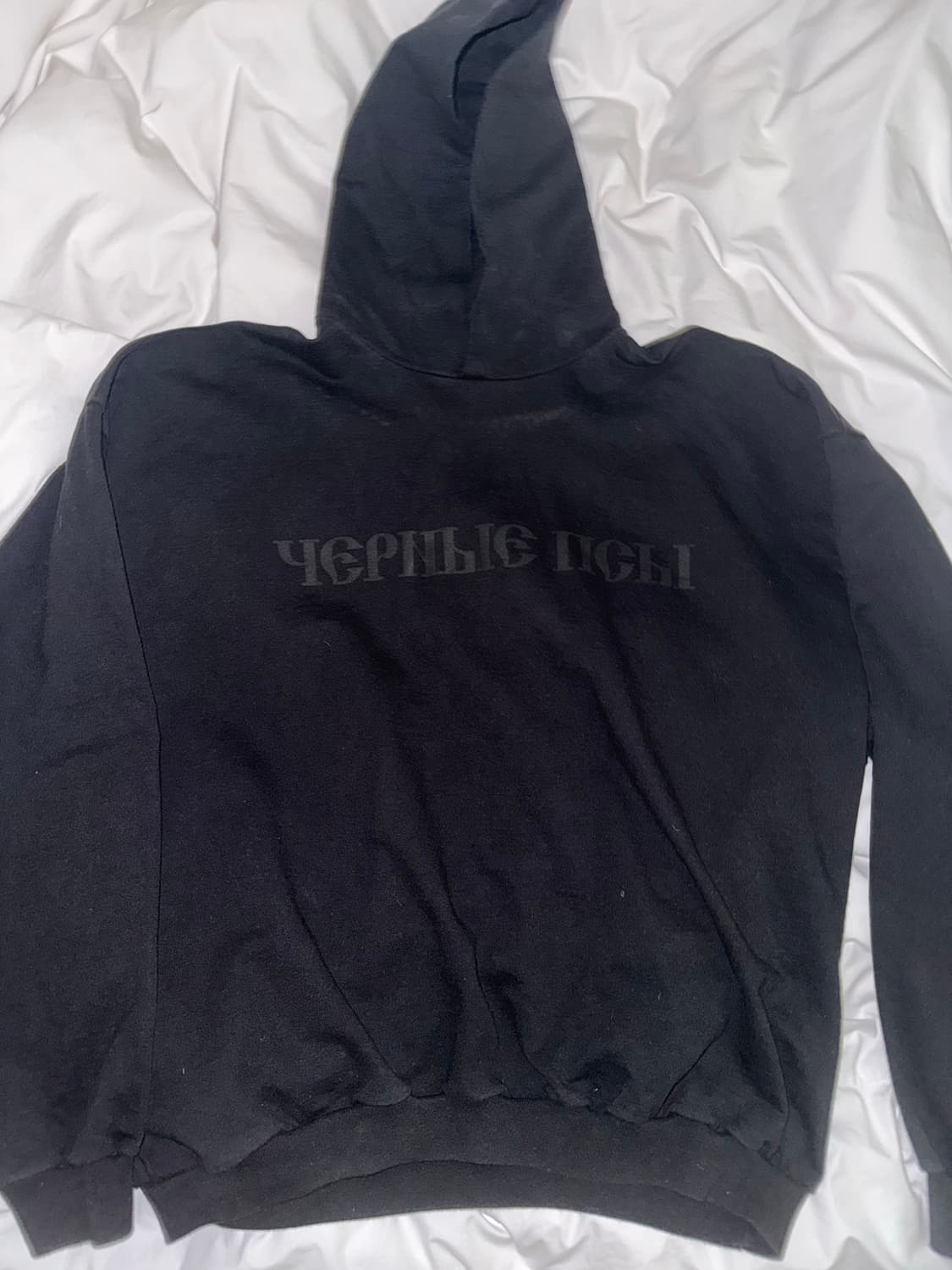 이지 x 고샤 루브친스키 후드 블랙 상품이미지1