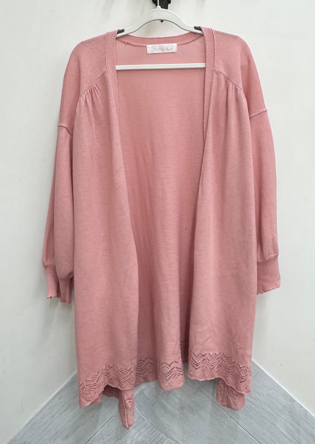 🌷하구미의 핑크 플라워 코디세트🌷모리걸 히메갸루 러블리 슬리브리스 상품이미지5