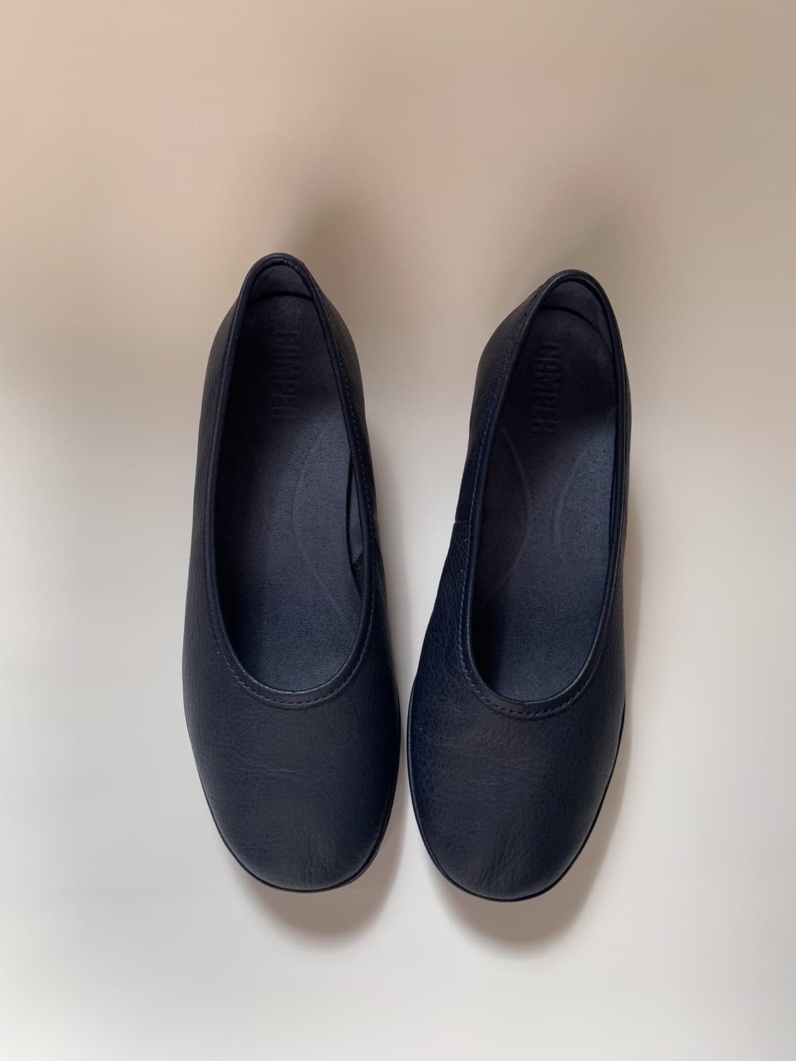 CAMPER ALRIGHT 캠퍼 올라잇 네이비 가죽 펌프스 (EU3 상품이미지6