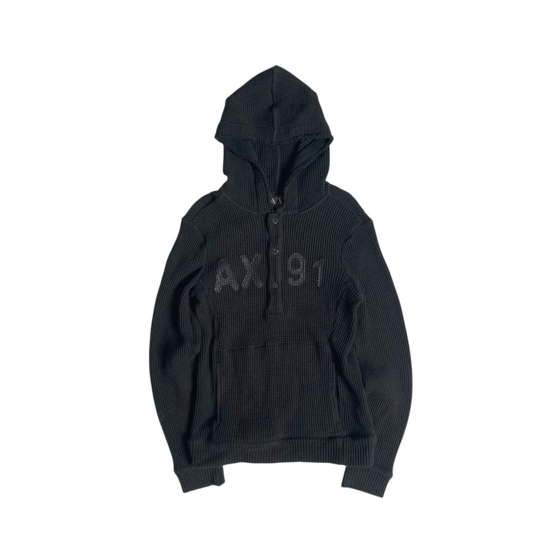 아르마니 익스체인지 와플 코튼 후드 상품이미지1