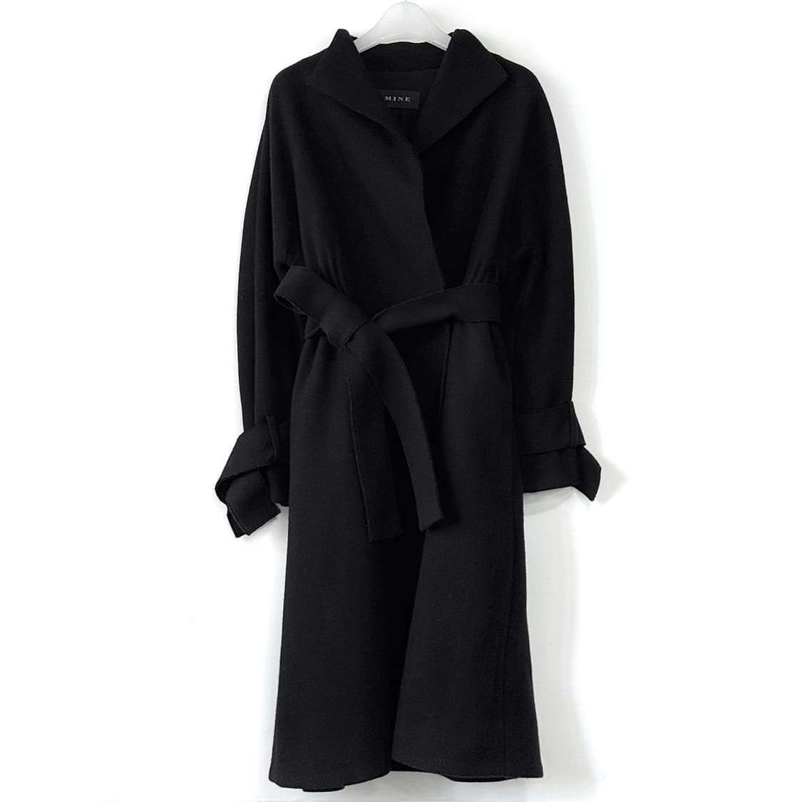 마인 울 블렌드 벨티드 코트 상품이미지1