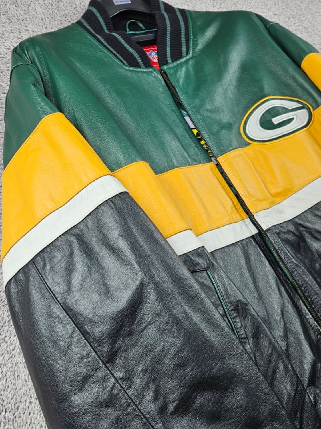 G-III 어패럴 그린베이 패커스 팀 가죽 자켓 ( L ) / 10653 상품이미지6