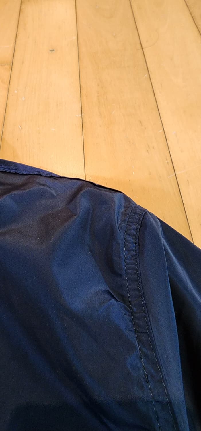 자라 네이비 폴리 워크 자켓 L 상품이미지6