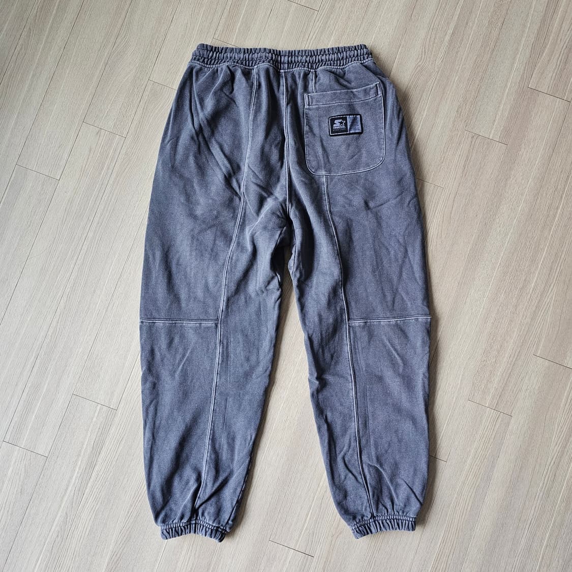 L~XL 스타터 트레이닝 츄리닝 조거 팬츠 바지 그레이 2~3회착 34 상품이미지3