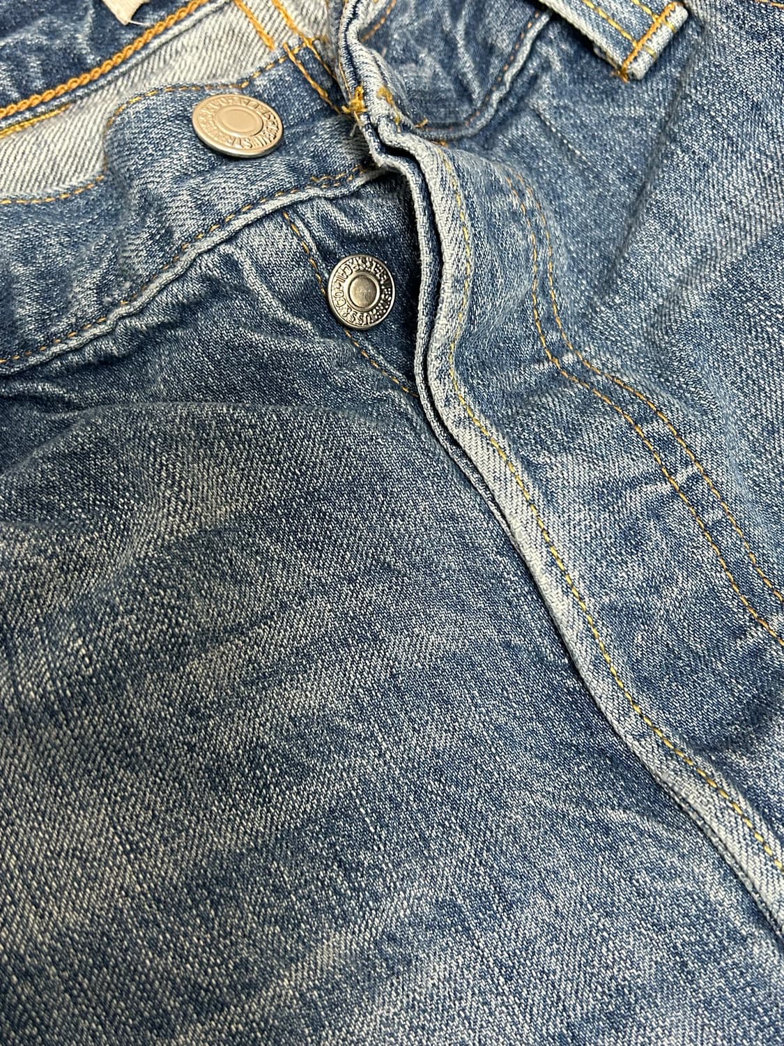 00s 리바이스 501xx 오리지널핏 버튼 플라이 워싱 데님팬츠 상품이미지3