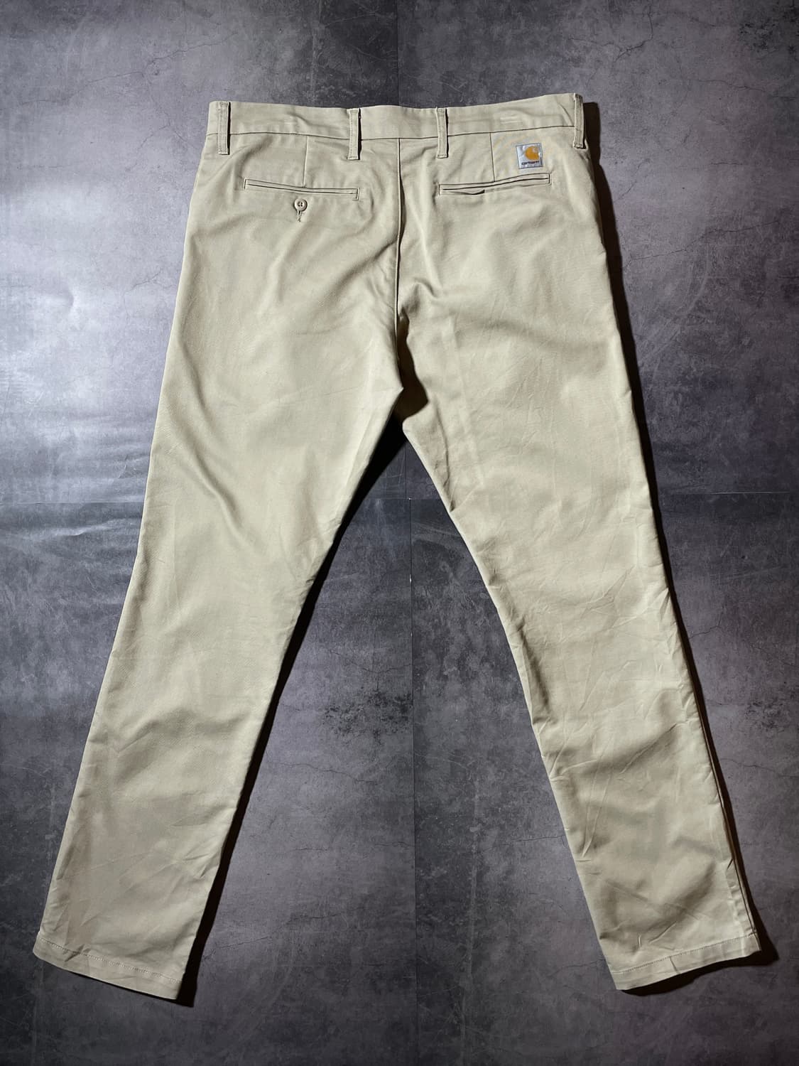 CARHARTT 칼하트 빈티지 베이지 치노 면바지 상품이미지5