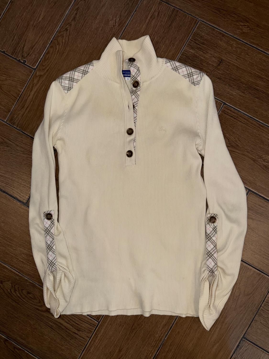 Burberry Check Pattern Knit 상품이미지8