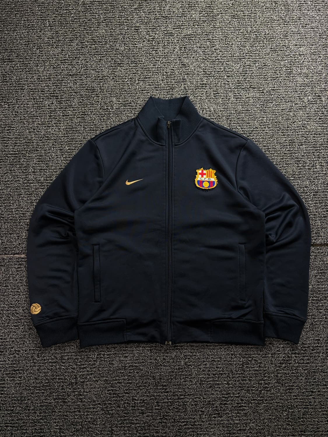 나이키 바르셀로나 레트로 풋볼 스웻 집업 자켓 1775 상품이미지2