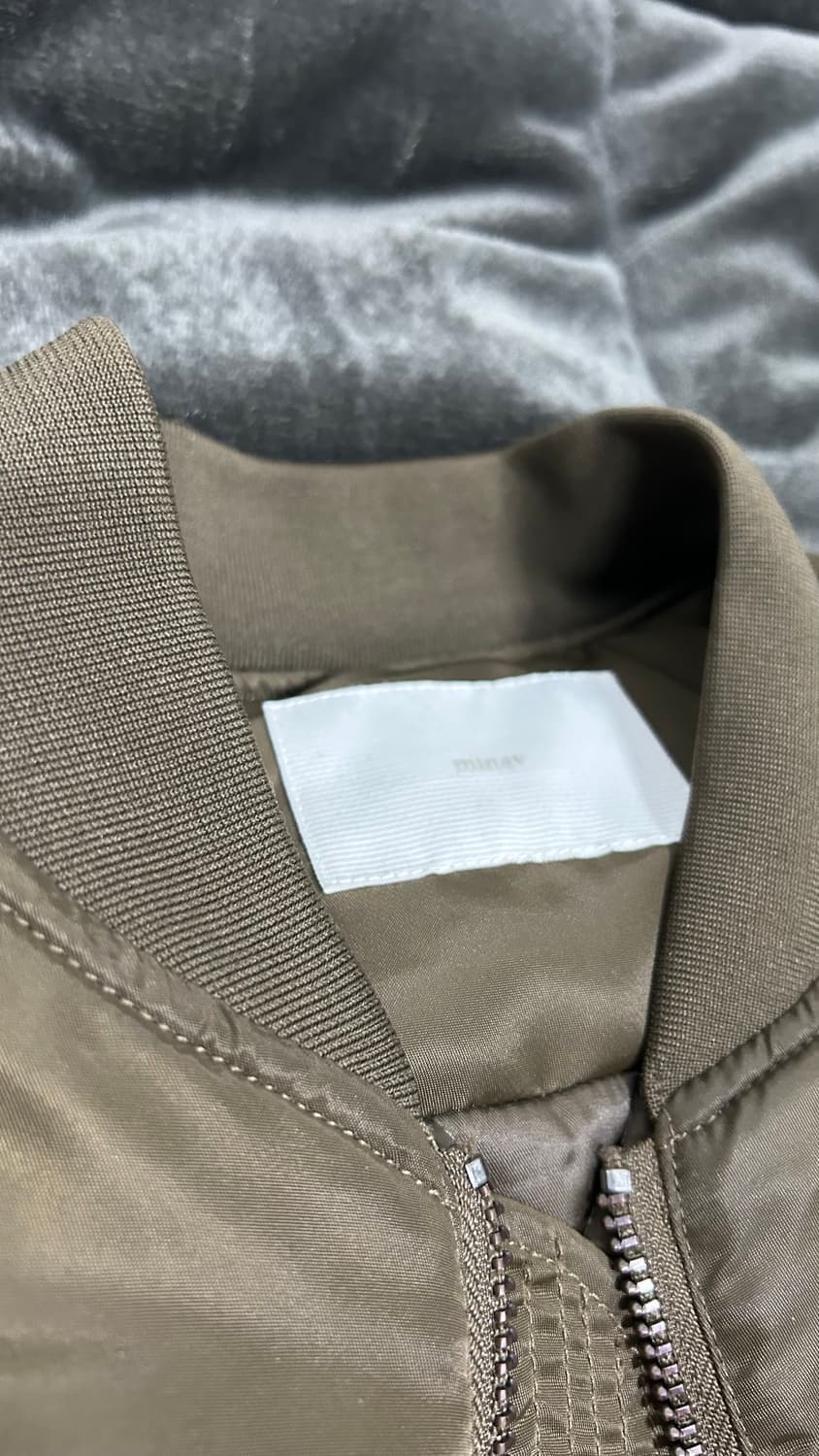 미나브 브라운 항공점퍼 상품이미지4