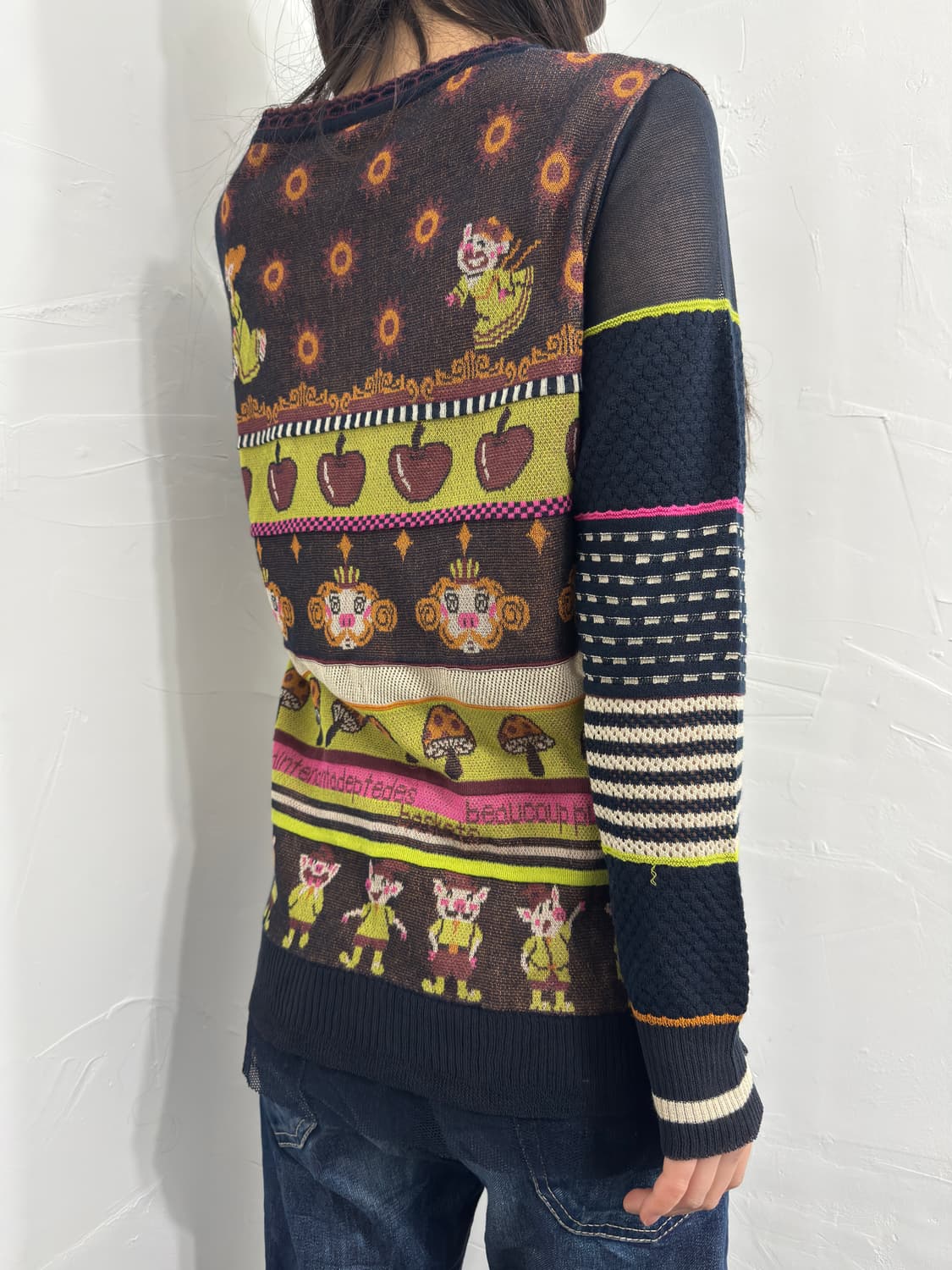 olleborebla design knit top 상품이미지5