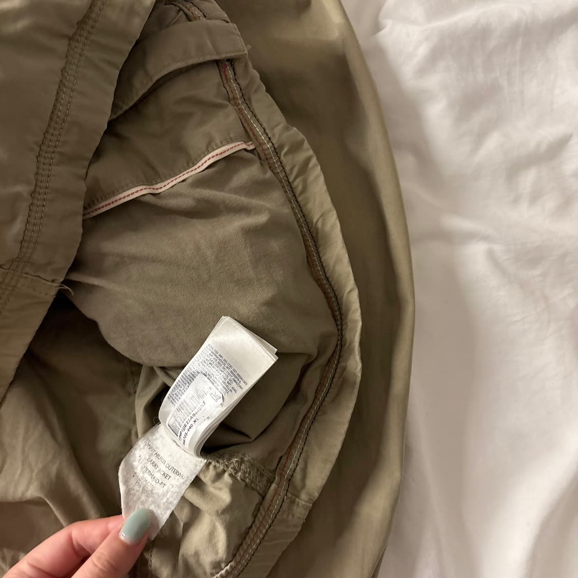 타미 카키 베이지 자켓 상품이미지6