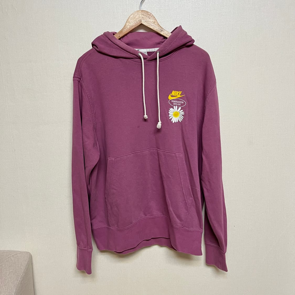 나이키 프렌치테리 데이지꽃 후드티셔츠 2XL (약간 작게 나옴) 상품이미지1